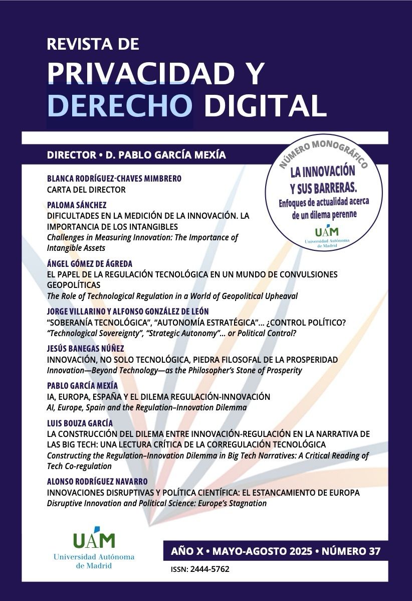 37ª EDICIÓN DE LA REVISTA DE PRIVACIDAD Y DERECHO DIGITAL (RPDD) EN COLABORACIÓN CON LA UAM