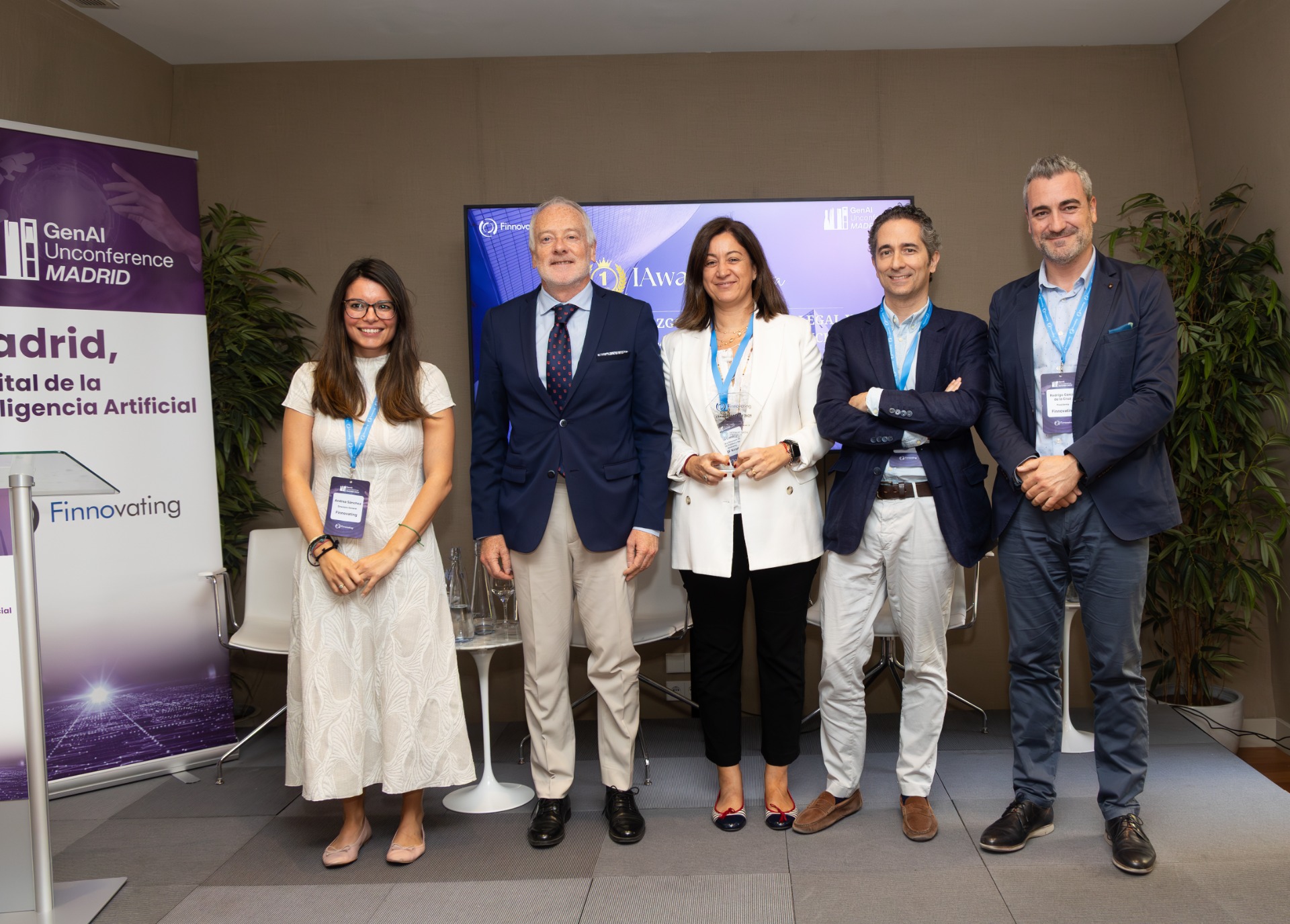 HSF KRAMER RECIBE EL PREMIO AL LIDERAZGO EN INNOVACIÓN LEGAL Y REGULACIÓN DE IA 2025 EN LOS IAWARDS MADRID
